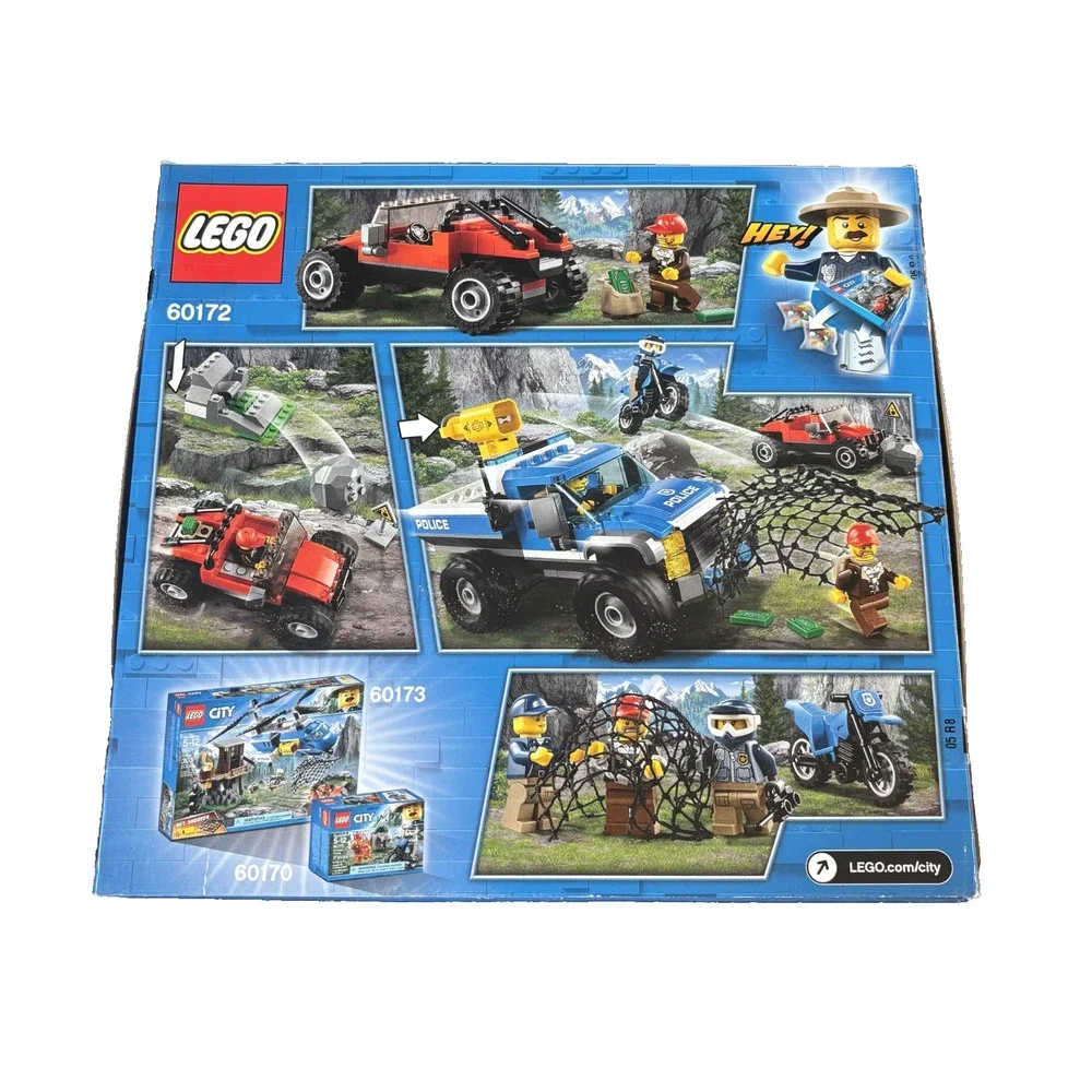 LEGO CITY 60172 DIRT ROAD PURSUIT BUILDING SET NIB